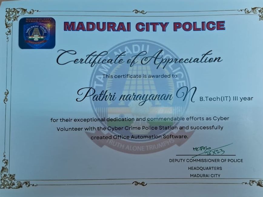 Cybercrime Police Station Project Image 2